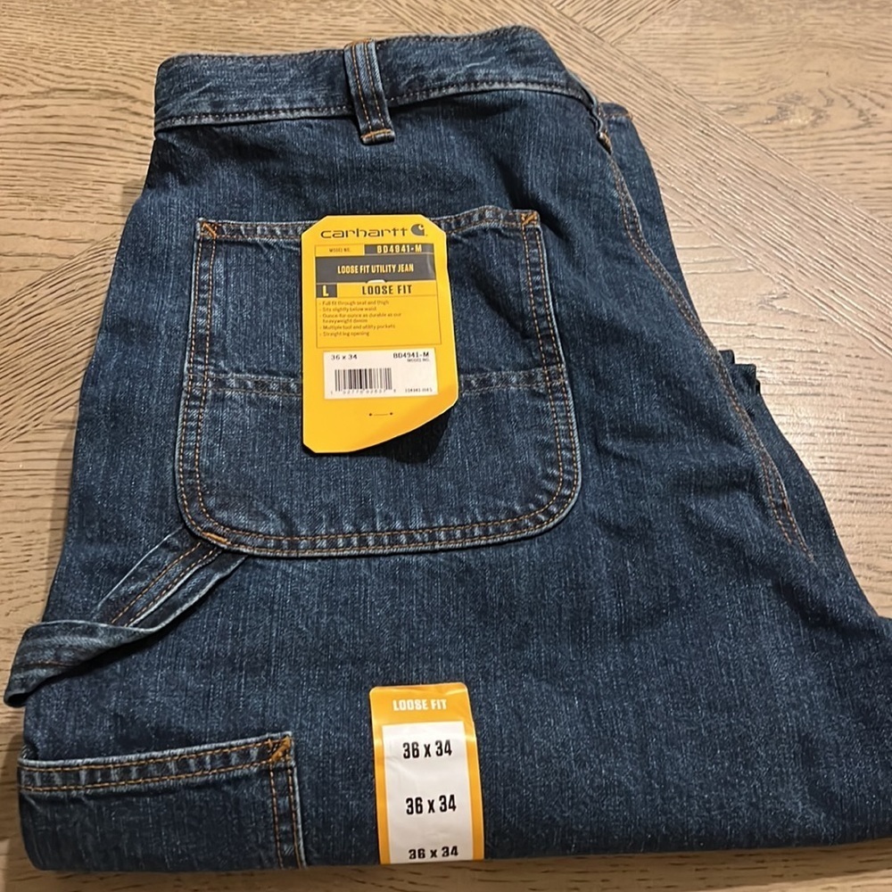 Carhartt loose fit utility jeans